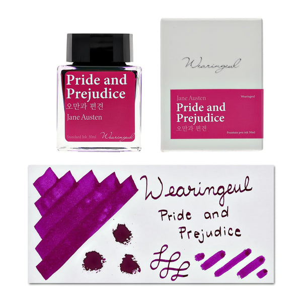 Wearingeul Monthly World Literature Ink in Pride and Prejudice - 30mL Bottled Ink