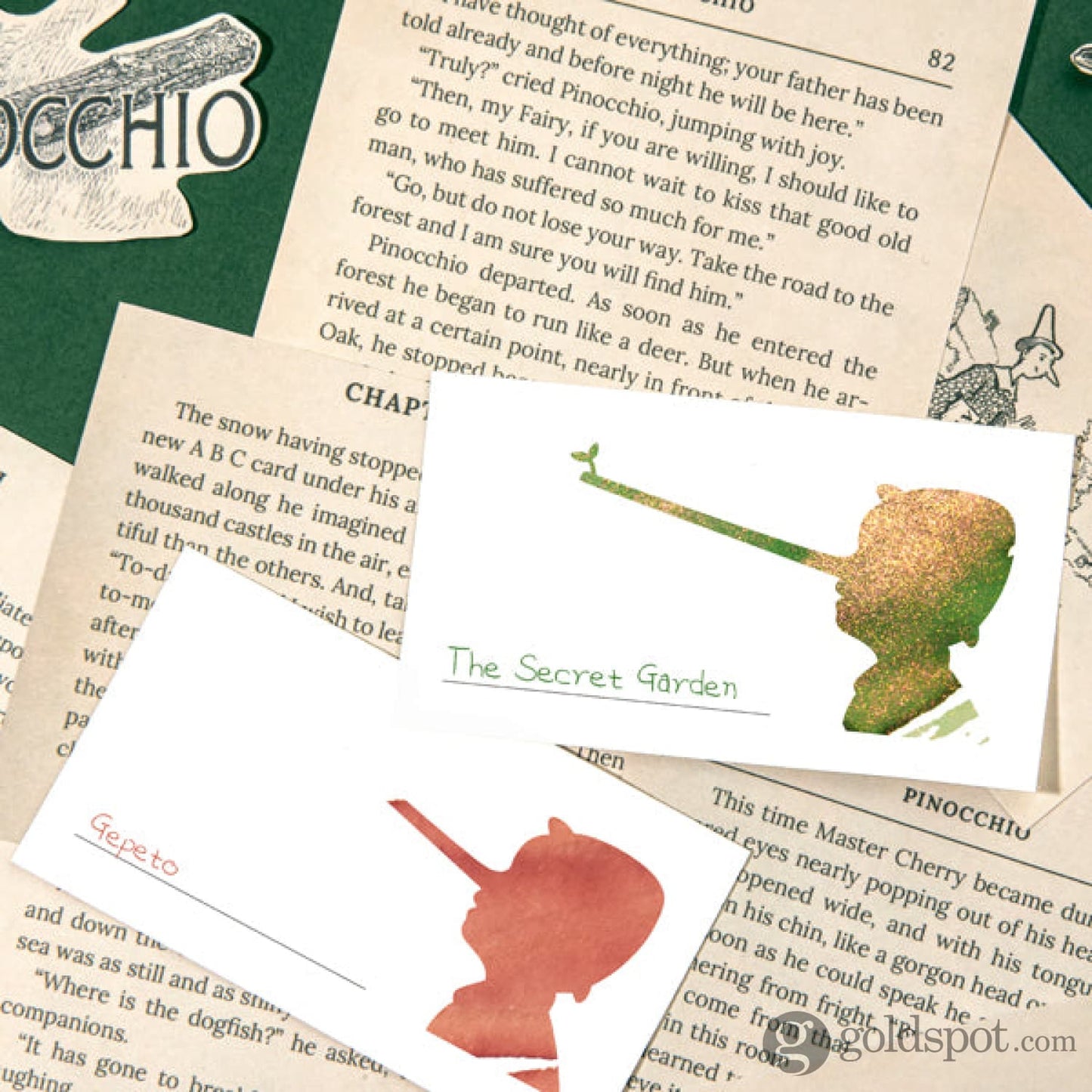 Wearingeul Pinocchio Color Swatch Card Bottled Ink