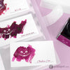Wearingeul Smile Cat Ink Swatch Card Bottled Ink