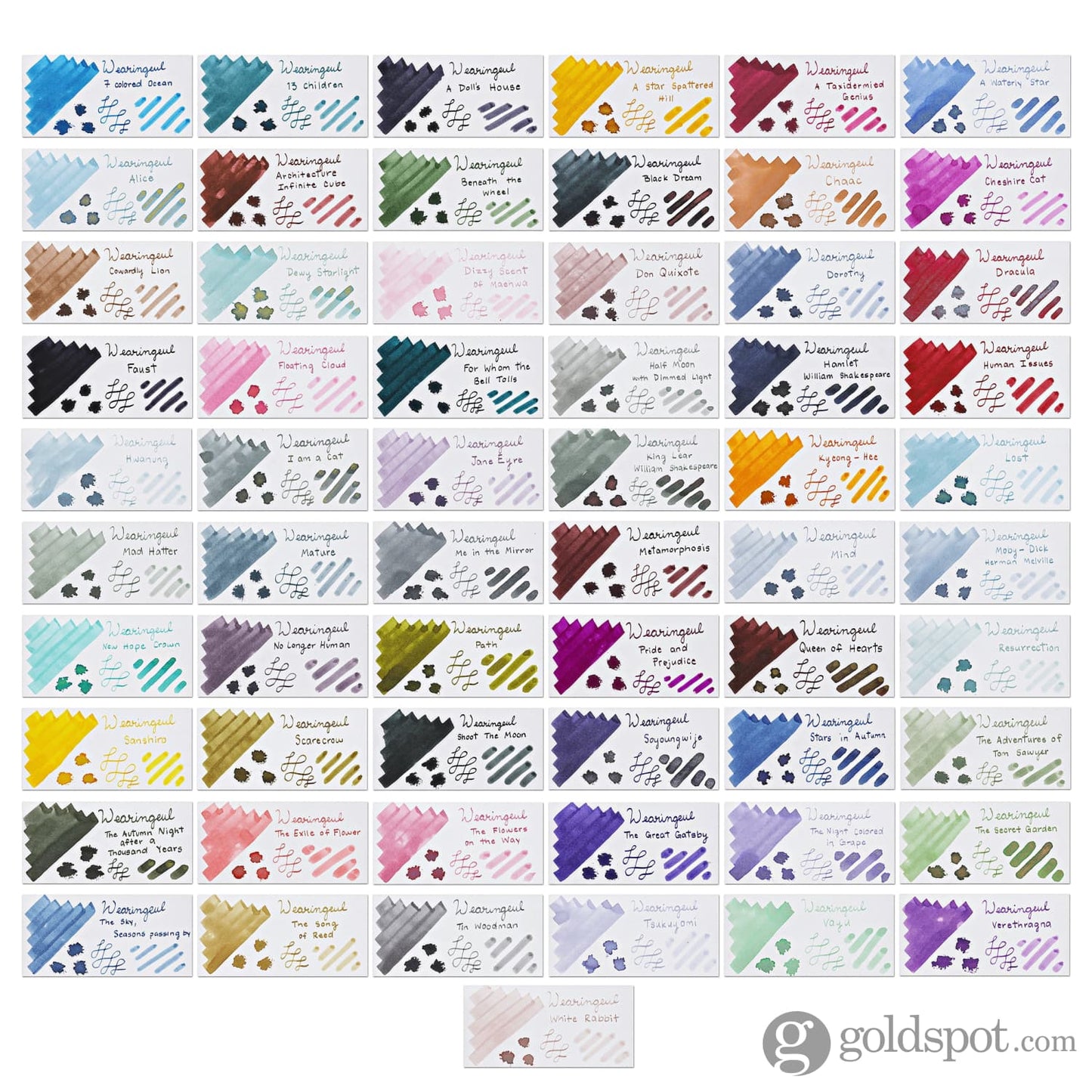 Wearingeul The Wonderful Wizard of Oz Literature Ink in Cowardly Lion - 30mL Bottled Ink