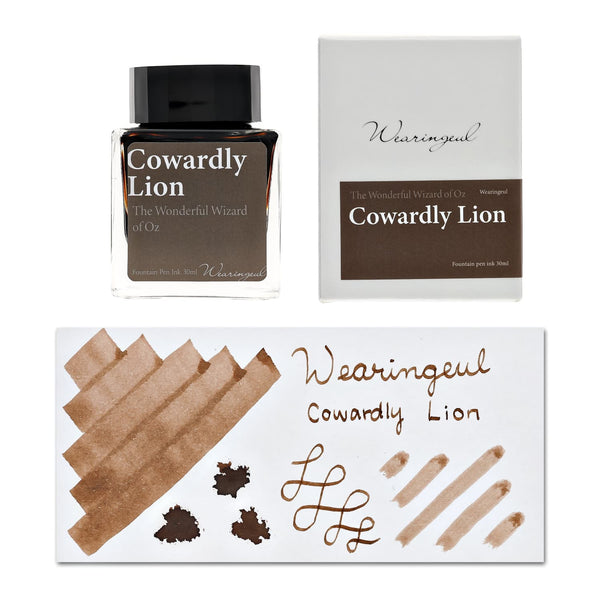 Wearingeul The Wonderful Wizard of Oz Literature Ink in Cowardly Lion - 30mL Bottled Ink