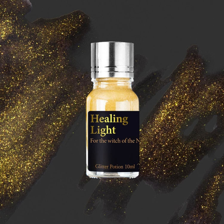 Wearingeul The Wonderful Wizard of Oz Literature Ink in Healing Light Glitter Potion - 10mL Bottled Ink