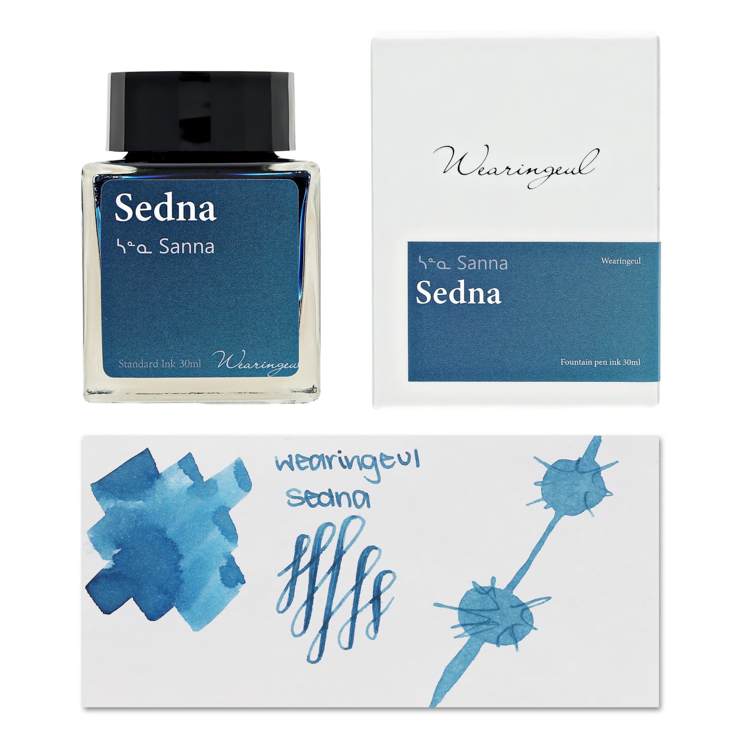 Wearingeul World Myths and Legends Ink in Sedna - 30mL - Goldspot Pens