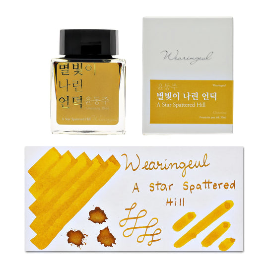 Wearingeul Yun Dong Ju Literature Ink in A Star Spattered Hill - 30mL