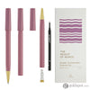 ystudio Glamour Evolve Ocean Sustainable Rollerball Pen in Evening Purple