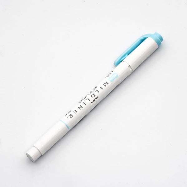 Zebra Mildliner Dual-Tip Highlighter in Blue Accessories