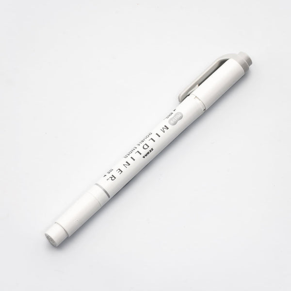 Zebra Mildliner Dual-Tip Highlighter in Gray Accessories