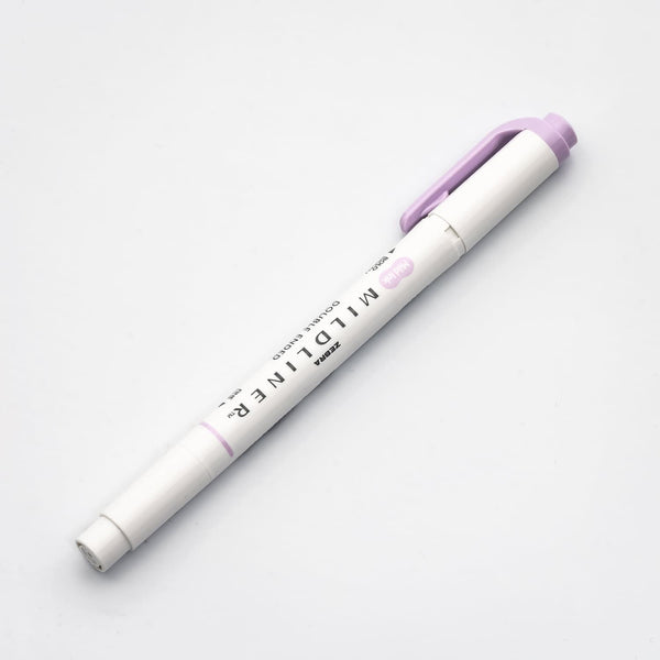 Zebra Mildliner Dual-Tip Highlighter in Lilac Accessories