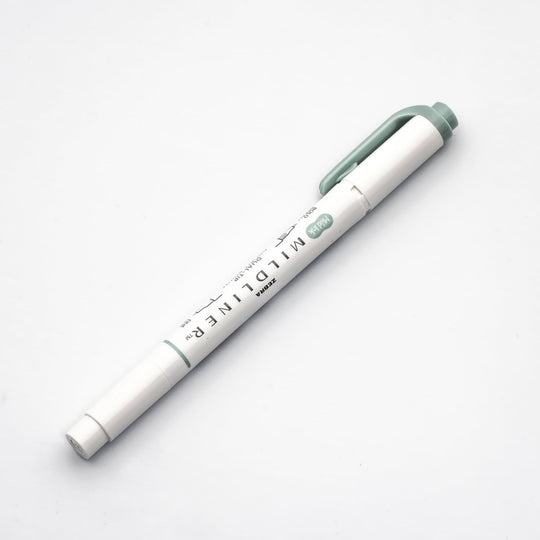 Zebra Mildliner Dual-Tip Highlighter in Mint