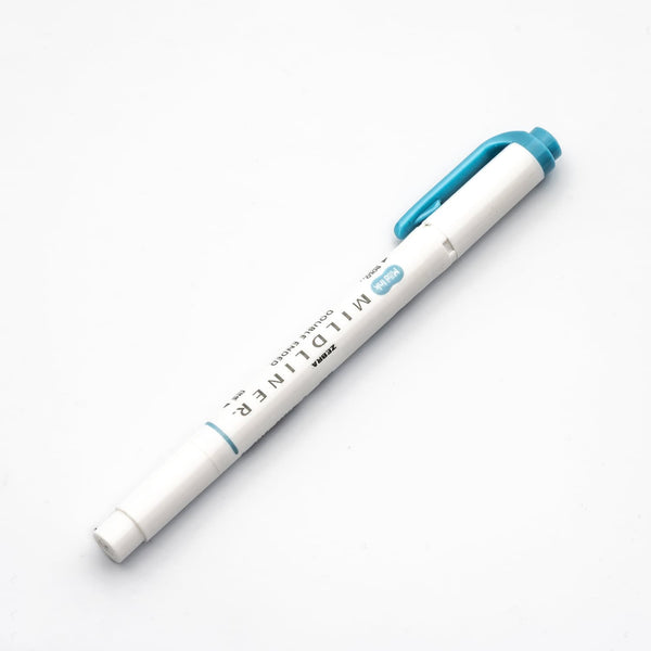 Zebra Mildliner Dual-Tip Highlighter in Smoke Blue Accessories