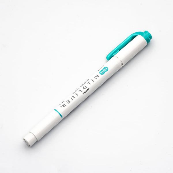 Zebra Mildliner Dual-Tip Highlighter in Summer Green Accessories