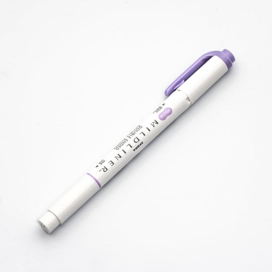 Zebra Mildliner Dual-Tip Highlighter in Violet