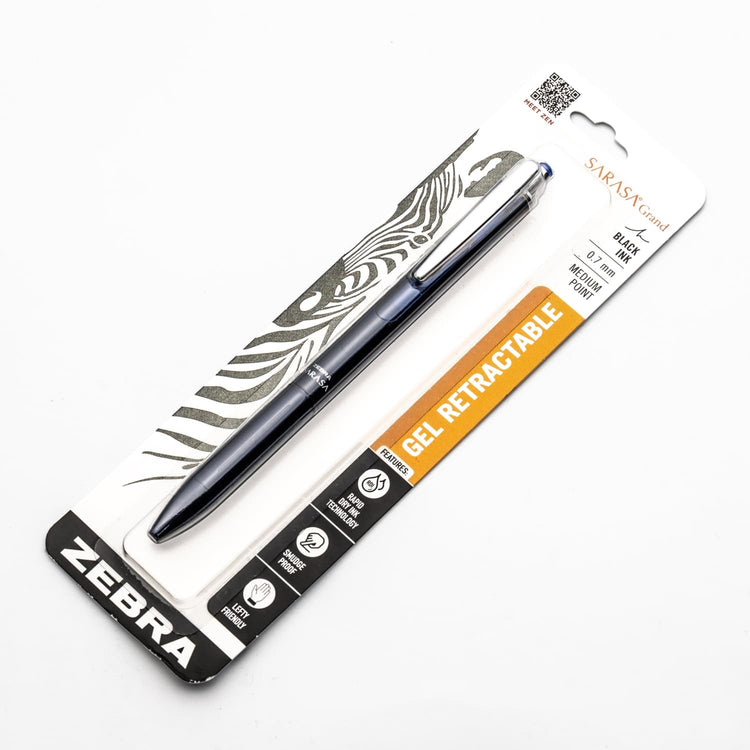 Zebra Sarasa Grand 0.7mm Retractable Pen in Blue Gel Pen
