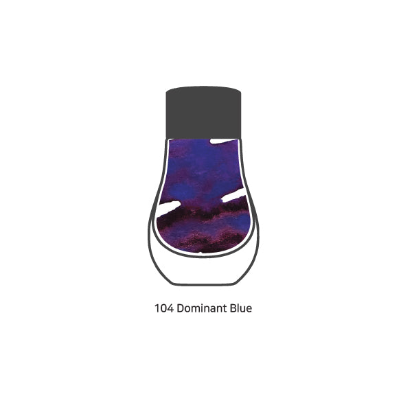 Dominant Industry Standard Series Bottled Ink in Dominant Blue - 25mL Bottled Ink