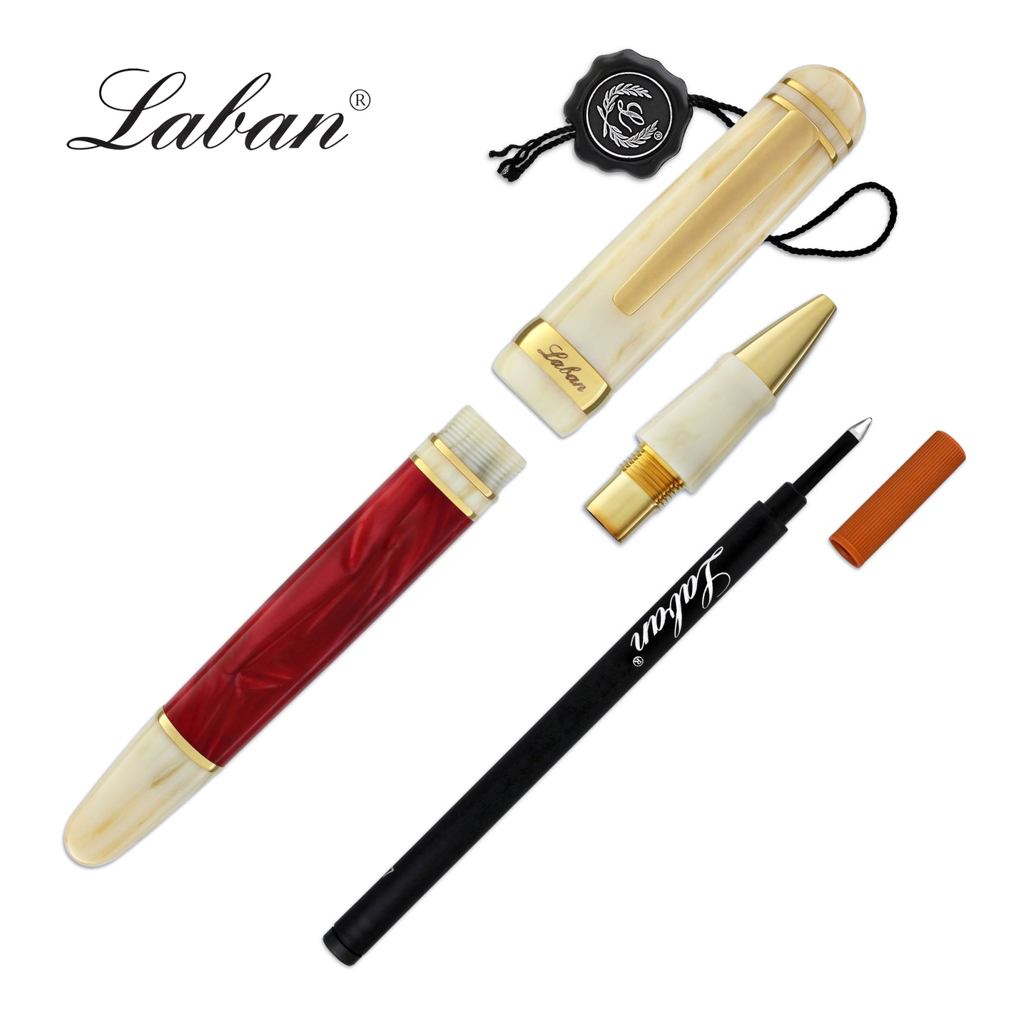 Laban 325 Rollerball Pen in Flame Rollerball Pen