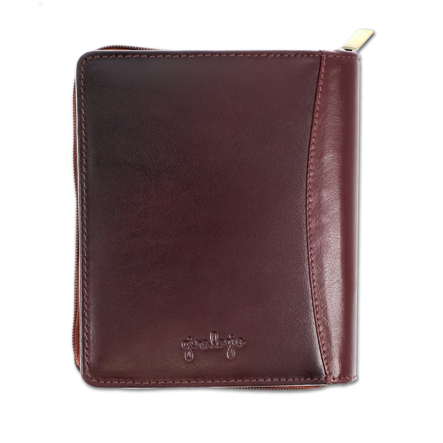 Girologio 12 Zippered Pen Case in Oxblood Cases