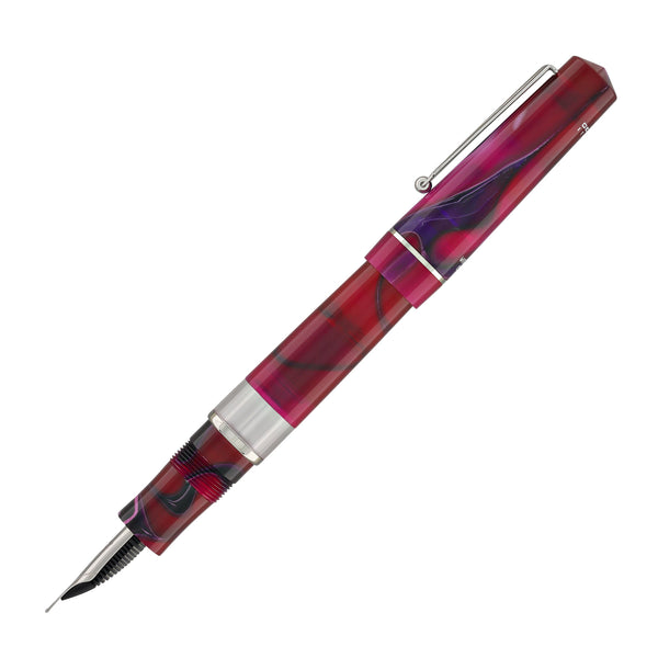 Delta Duna Piston Fountain Pen in Mirage Magenta Fountain Pen