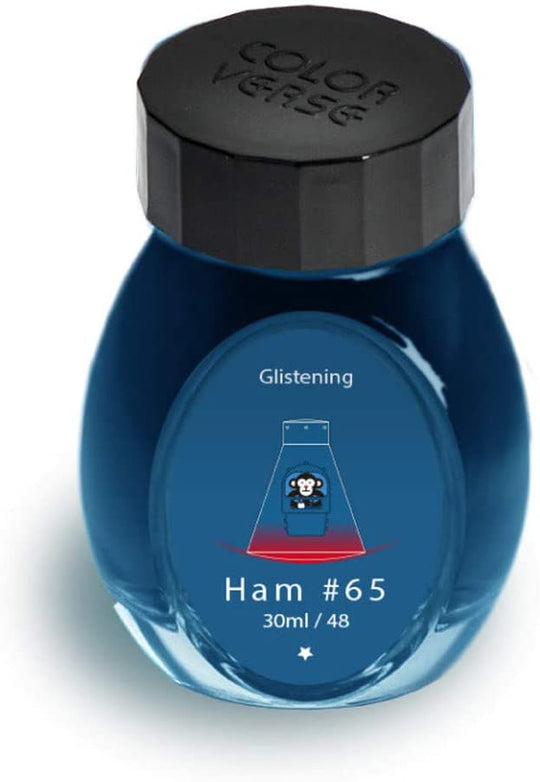 Colorverse Glistening Series Bottled Ink in No.48 Ham (30ml)