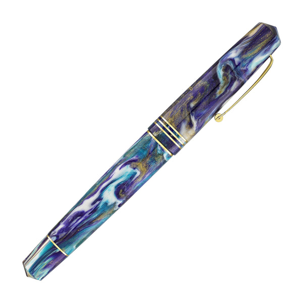 Leonardo Momento Zero Fountain Pen in Nebulosa Laguna Fountain Pen