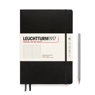 Leuchtturm 1917 Composition Hardcover Dot Grid Notebook in Black - B5 Notebooks Journals