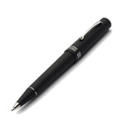 Leonardo Momento Zero Ballpoint Pen in Black Matte Silver Trim Ballpoint Pens