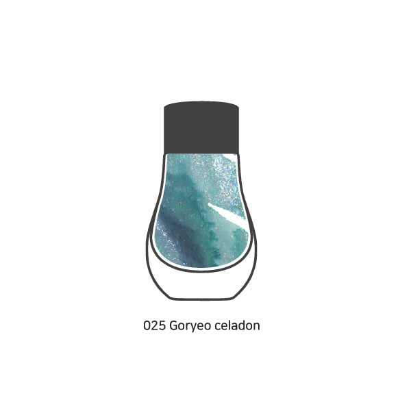 Dominant Industry Pearl Series Bottled Ink in Goryeo Celadon - 25mL Bottled Ink