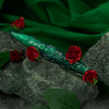 Benu Skulls and Roses Fountain Pen in Gamma Green Fountain Pen