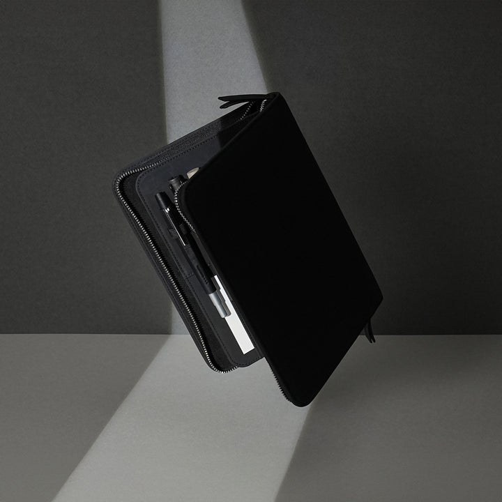 Endless Folio A5 in Black Leather Pen Cases