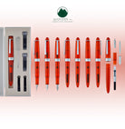 Monteverde Monza ID Fountain Pen in Orange - Flex Nib