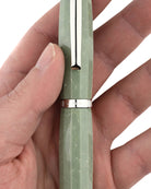 Scribo Feel Fountain Pen in Verde Antico with Platinum Trim Fountain Pen