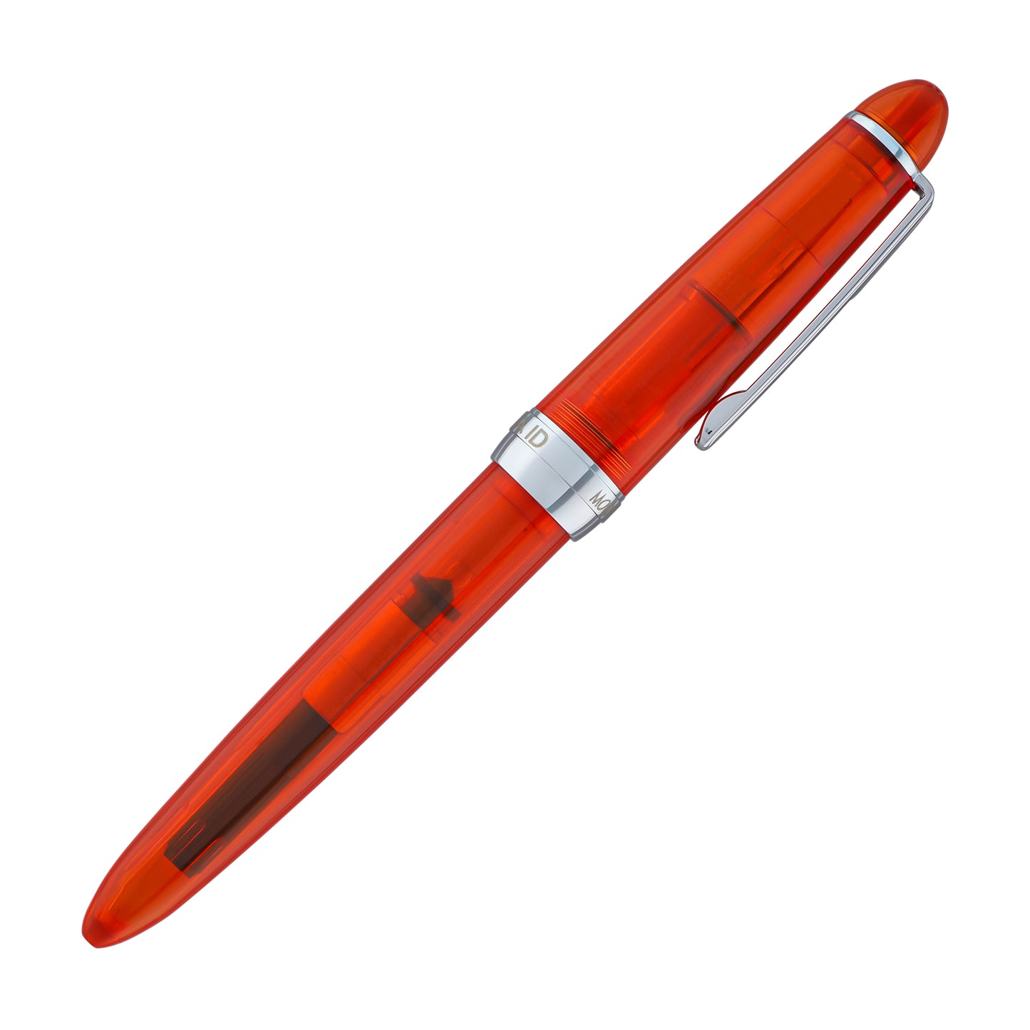 Monteverde Monza ID Fountain Pen in Orange - Flex Nib