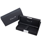 Waldmann Commander 23 Rollerball Pen in Sterling Silver Blue Lacquer Cap Rollerball Pen