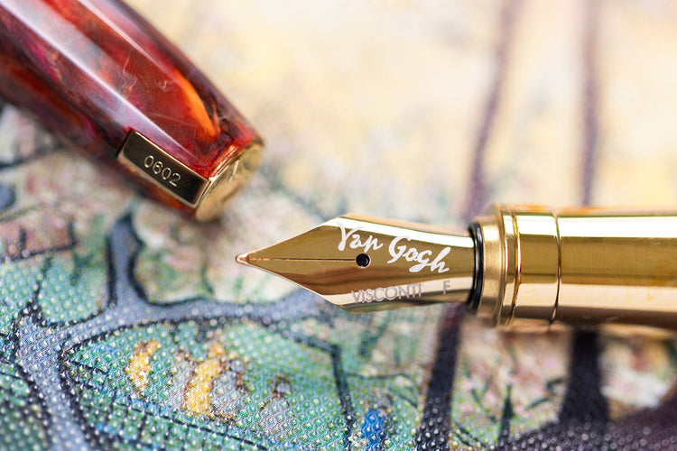 Visconti Van Gogh Fountain Pen in Flowering Plum Orchid Fountain Pen