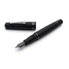 Leonardo Momento Zero Fountain Pen in Satin Black Fountain Pen