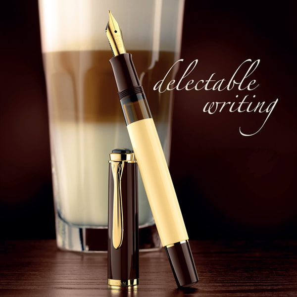 Pelikan Classic M200 Fountain Pen in Cafe Creme - Goldspot Pens