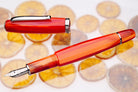 Scribo Feel Fountain Pen in Arancia with Platinum Trim Fountain Pen