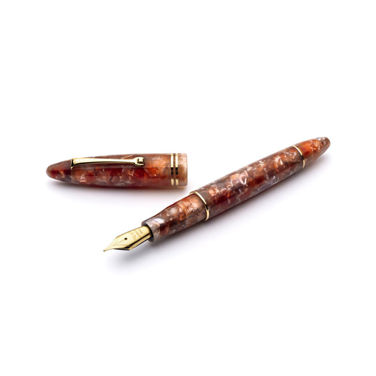 Leonardo Furore Fountain Pen in Ginger