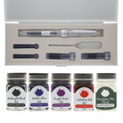 Monteverde Monza ID Fountain Pen in Clear Set - Flex Nib