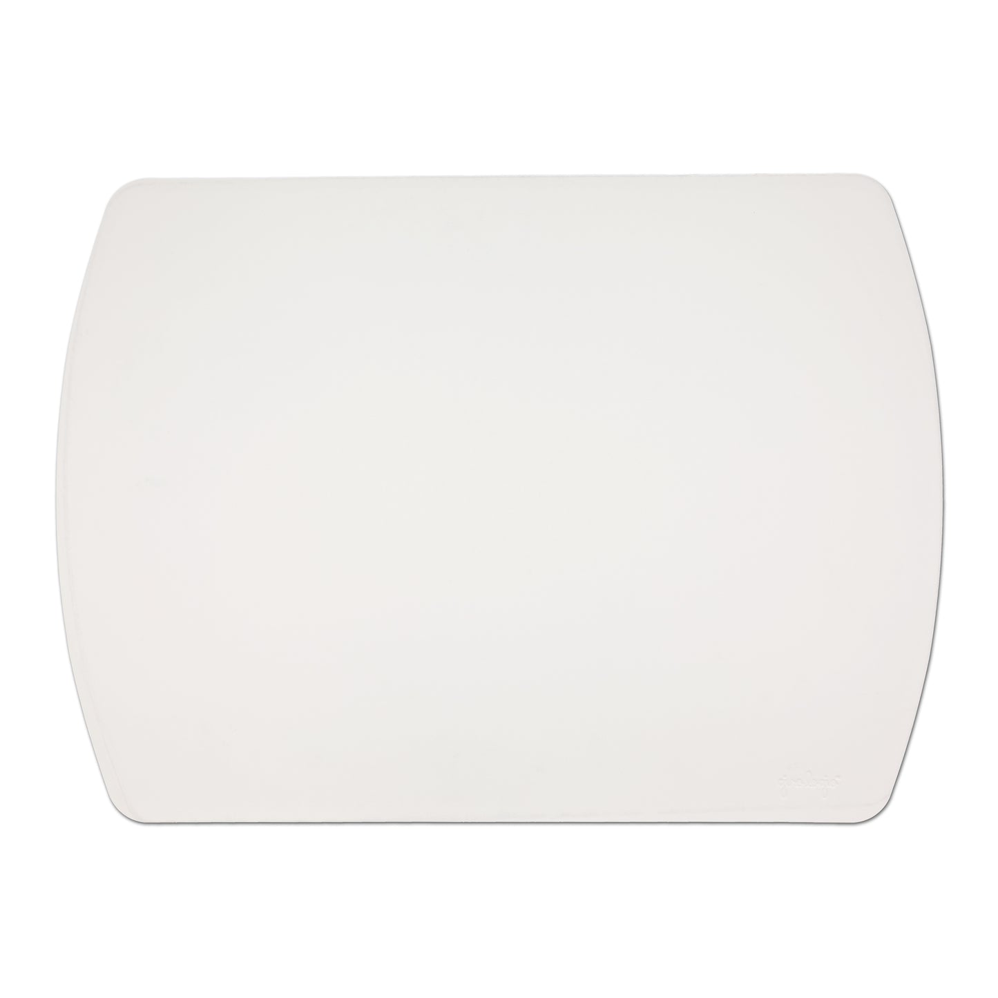 Girologio Repurposed Leather Writing Mat in White Accessories