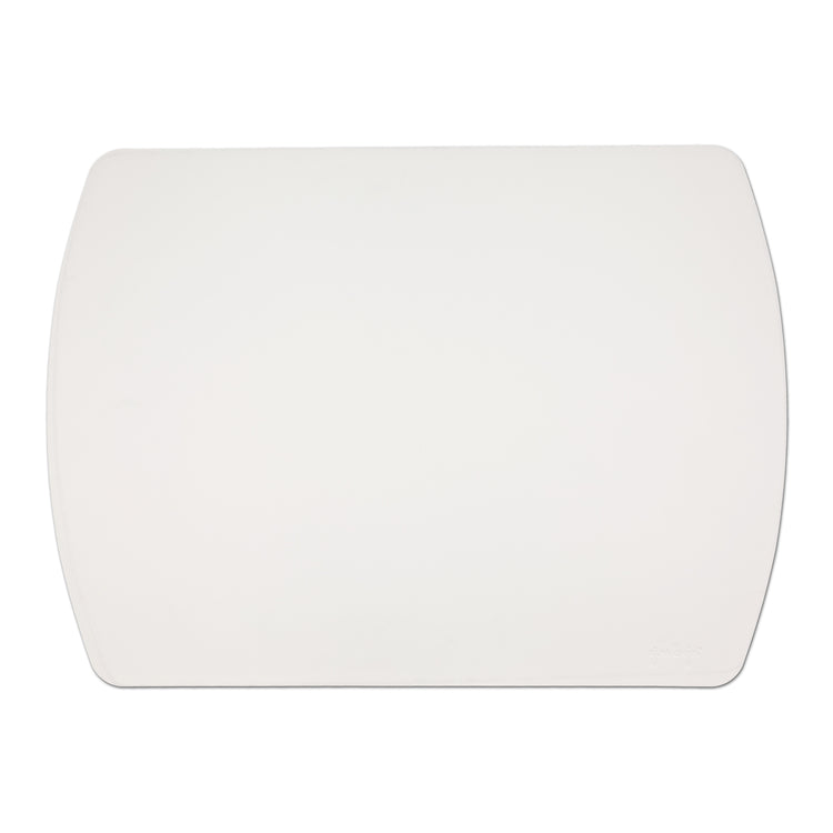 Girologio Repurposed Leather Writing Mat in White Accessories