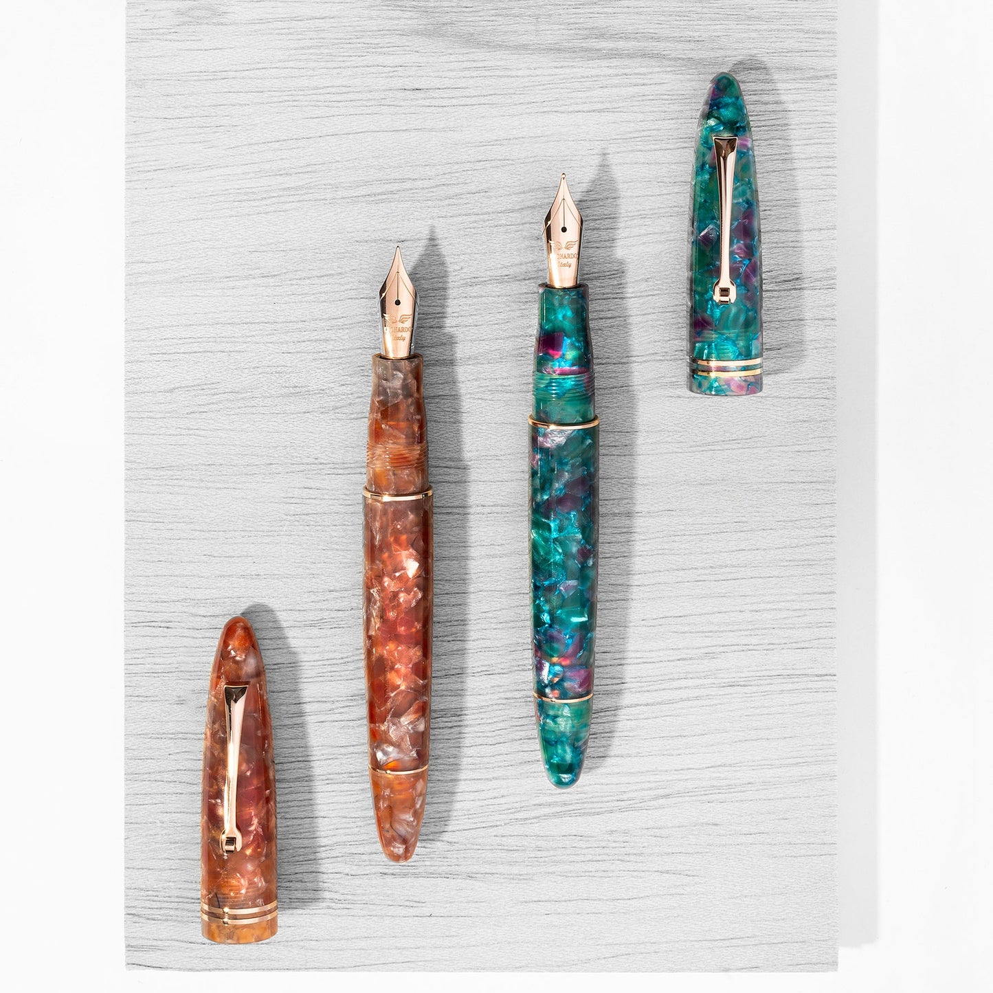 Leonardo Furore Fountain Pen in Ginger Fountain Pen