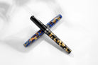 Omas Paragon Fountain Pen in Blue Lucens with Black Trim Fountain Pen