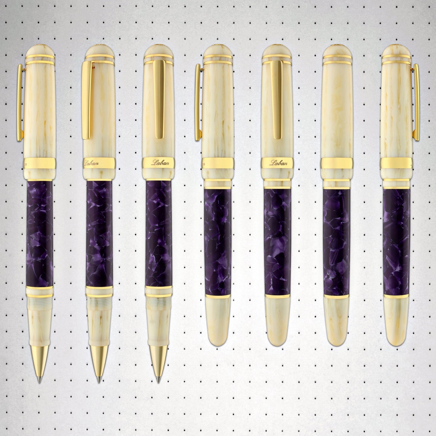 Laban 325 Rollerball Pen in Wisteria Purple Rollerball Pen