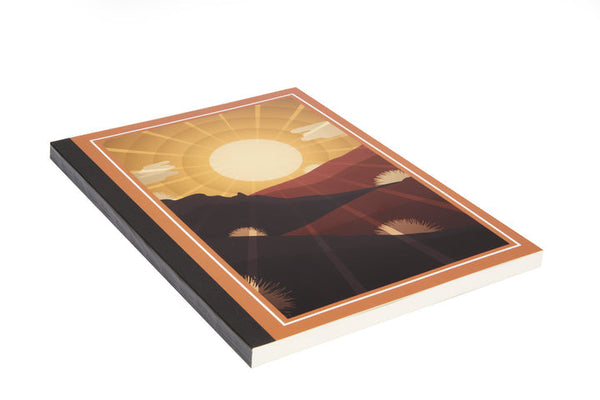 Itoya Profolio Oasis National Parks Lined Notebook in Haleakala - A5 Notebooks Journals
