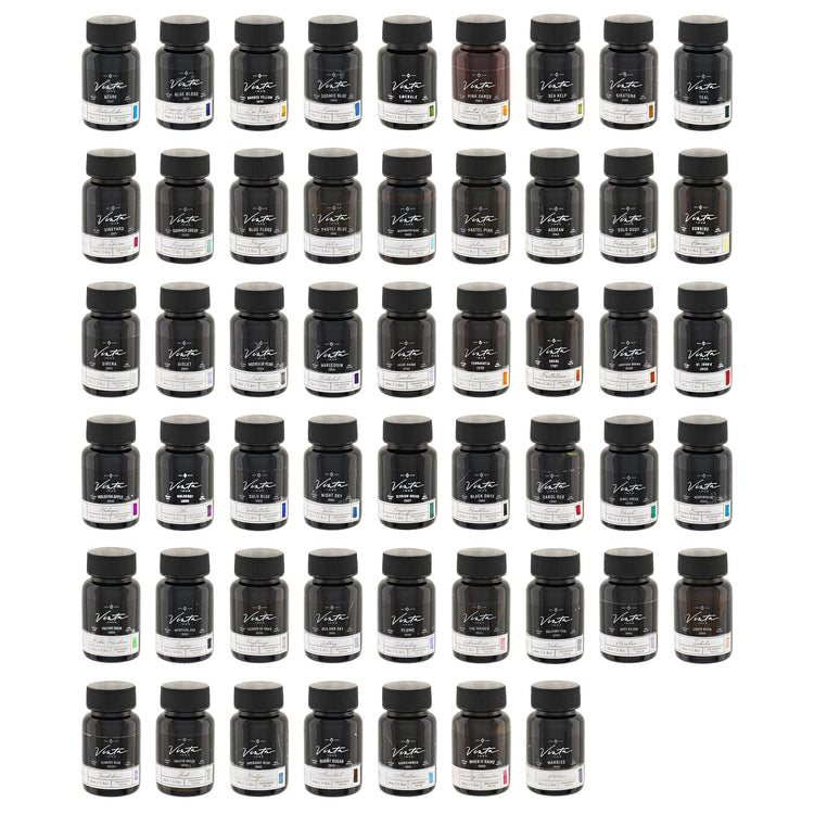 Vinta Inks Hello Rain Collection Bottled Ink in Marbles [Holen 1946] - 30mL Bottled Ink