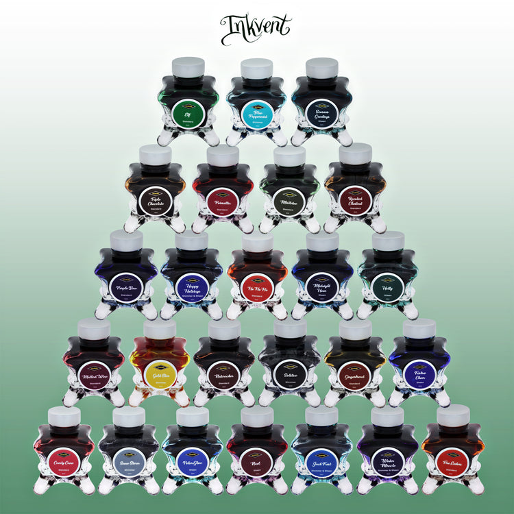 Diamine Inkvent Blue Edition Standard Bottled Ink in Fire Embers - 50 mL Bottled Ink