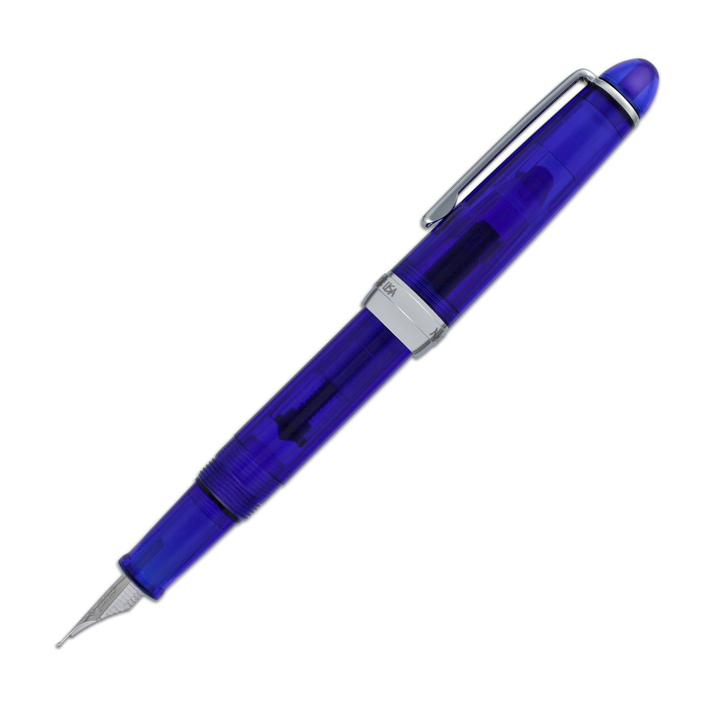 Monteverde Monza Fountain Pen in Blue - Fine Medium and Omniflex Nibs Pack of 3