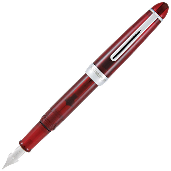 Monteverde Monza Fountain Pen in Red - Fine Medium and Omniflex Nibs Pack of 3