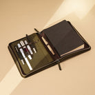 Endless Folio A5 in Green Leather Pen Cases