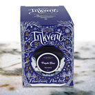 Diamine Inkvent Blue Edition Standard Bottled Ink in Purple Bow - 50 mL Bottled Ink